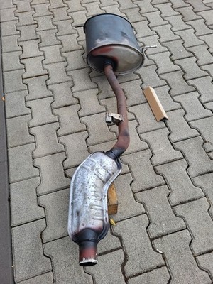 BMW Z3 Auspuff  1247445  Mittel + Endschalldämpfer 1437979 Endtopf M43  