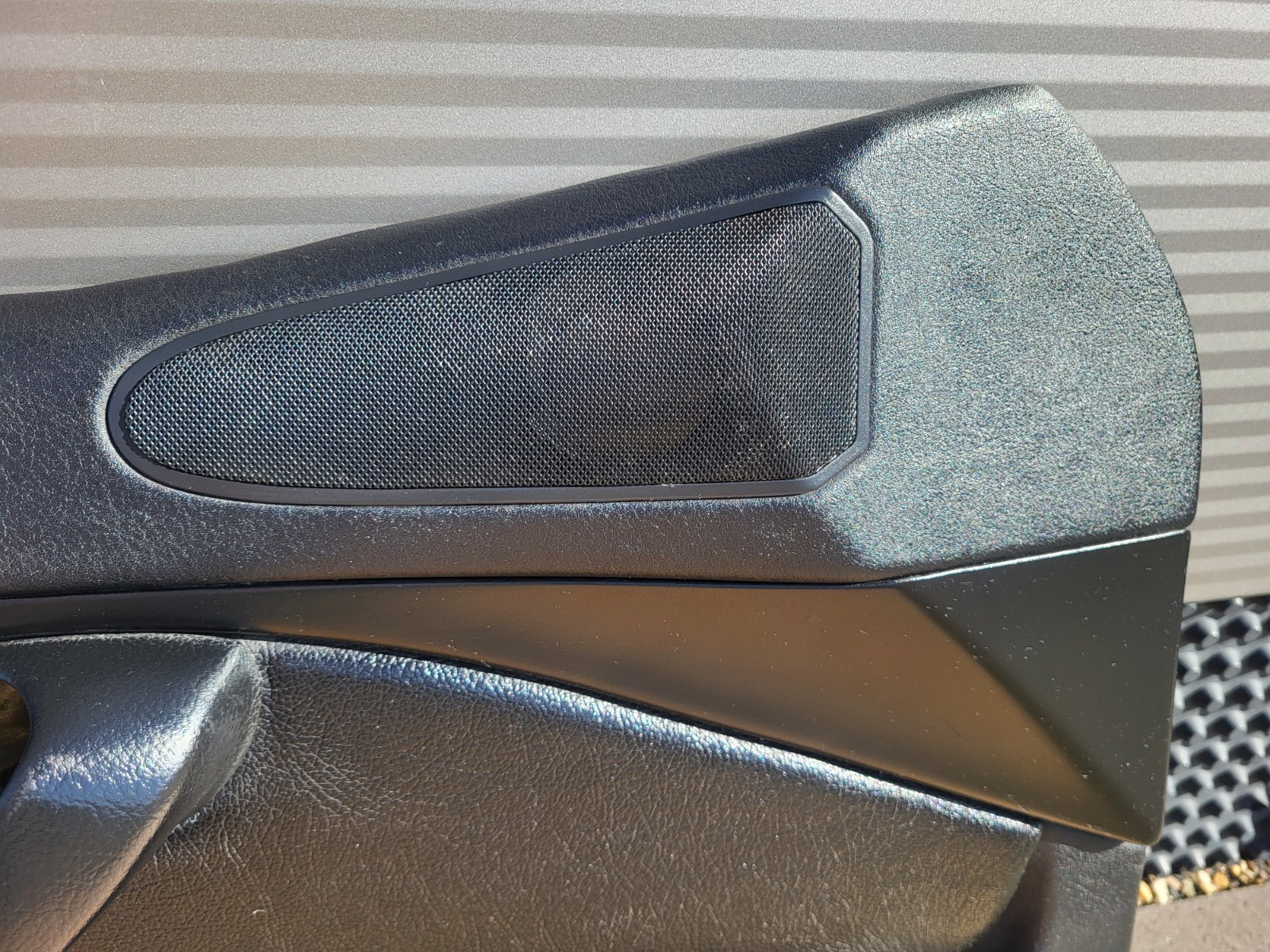 BMW Z3 Roadster Coupe Tür Verkleidung Türtafel Leder Schwarz LINKS + Tür Griff