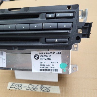 BMW E92 E93 CD Player DVD Steuergerät Radio Modul Navigation 9185536 UK Version