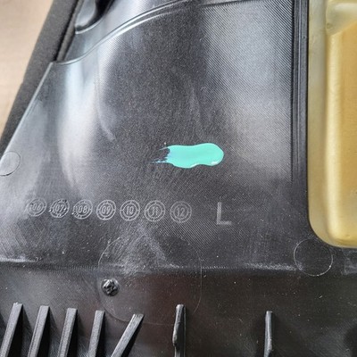 BMW E93 Cabrio Rückbank Sitz Unterteil Rücksitz LINKS Leder schwarz 9113027