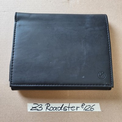 BMW Z3 Roadster Bordmappe Kunst-Leder  Handbuch Betriebsanleitung Englisch