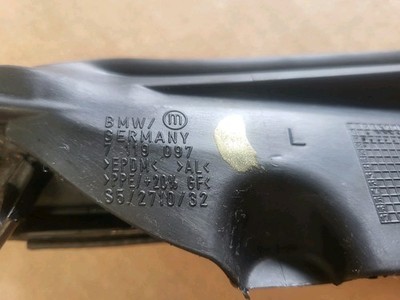 BMW E93 Cabrio Leiste Seiten Scheibe aussen HINTEN LINKS 7119097 Shadow Line
