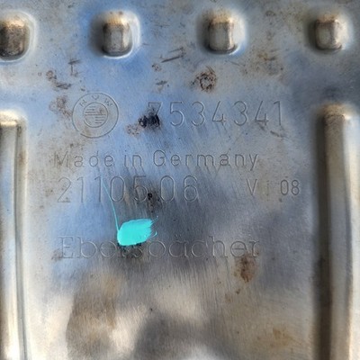 BMW E92 E92 Auspuff N53 Endschalldämpfer 7534341 ABHOLUNG