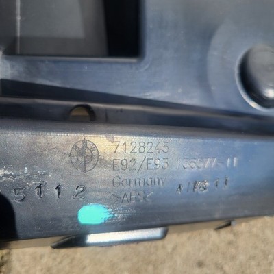 Original BMW E92 E93 Träger Führung Aufnahme Stoßstange Hinten LINKS 7128245
