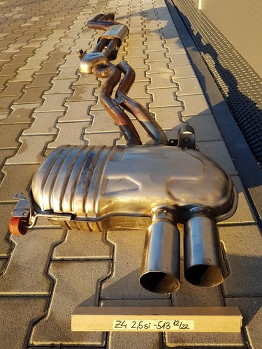 BMW Z4 E85 Auspuff 2,5 si Endschalldämpfer 7560513 für N52 Motor  ABHOLUNG