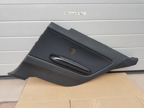 BMW E46 Coupe Innen Seiten Verkleidung hinten rechts 8224116 links 8224115