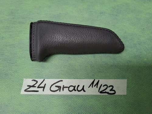 BMW Z4 E85 E86 Griff für Handbremse Leder grau