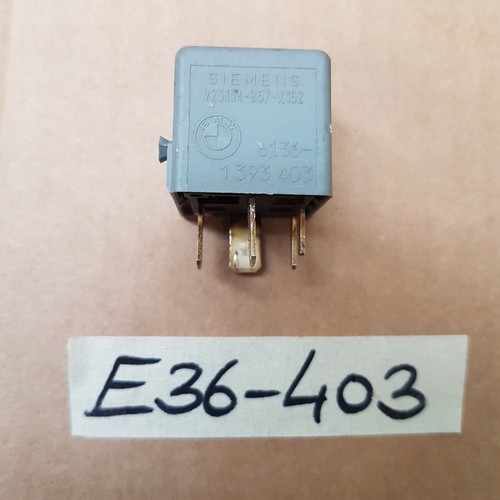BMW E46 E36 + Z3 ABS Motor Relais mausgrau 1393403