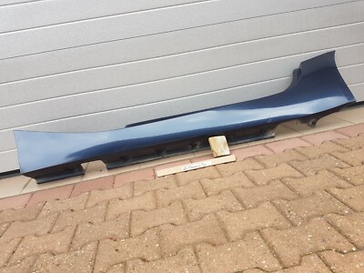 BMW Z4 E85 E86 Seiten Schweller Leiste Verkleidung LINKS Toledo blau ABHOLUNG 