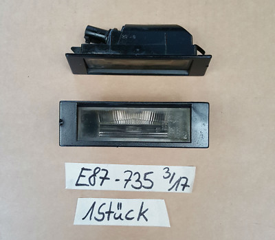 BMW E81 E87 E63 E64 E85 E86 Kennzeichen Leuchte 7165735 Nr. Schild Beleuchtung