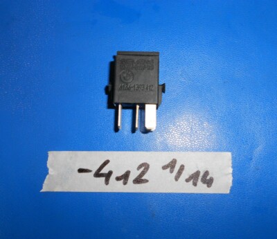 BMW E31 E32 E34 E39 Z3 Minirelais Schliesser schwarz / Diverse Relais 1393412