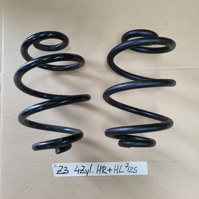original BMW E36 Z3 Spiral Feder Fahrwerksfeder HINTEN rechts + links 4 Zylinder