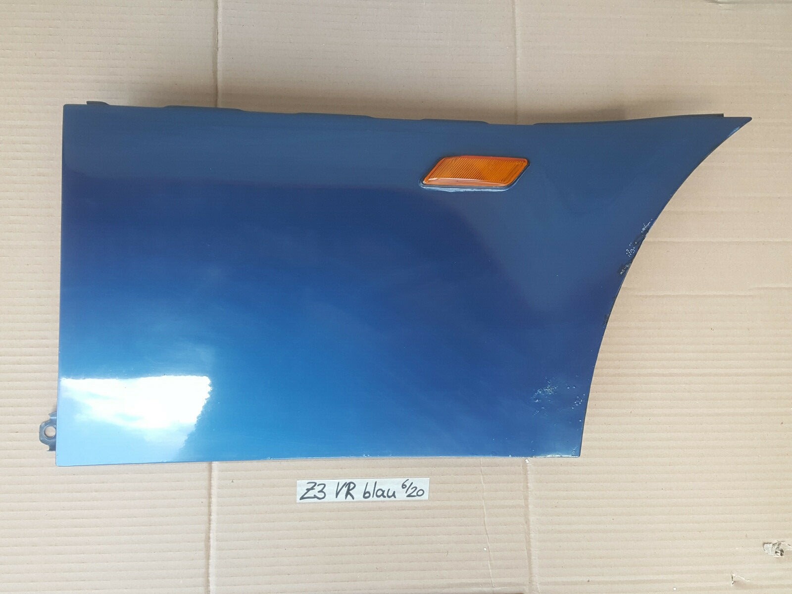 BMW E36 Z3 Roadster Kotflügel Seitenwand  VORNE RECHTS Topas blau