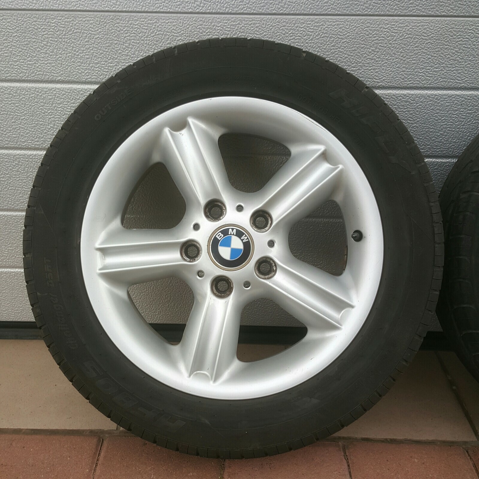 BMW E90 E30 E36  E46  Z3 Alufelge 1096138 Felge 7J x 16 Zoll mit Reifen 225/50