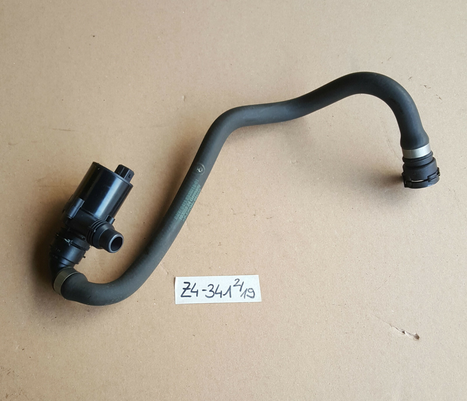 BMW Z4 E85 Kühler Schlauch Wasserschlauch 6939210 Zusatz Wasserpumpe 6917341 N46