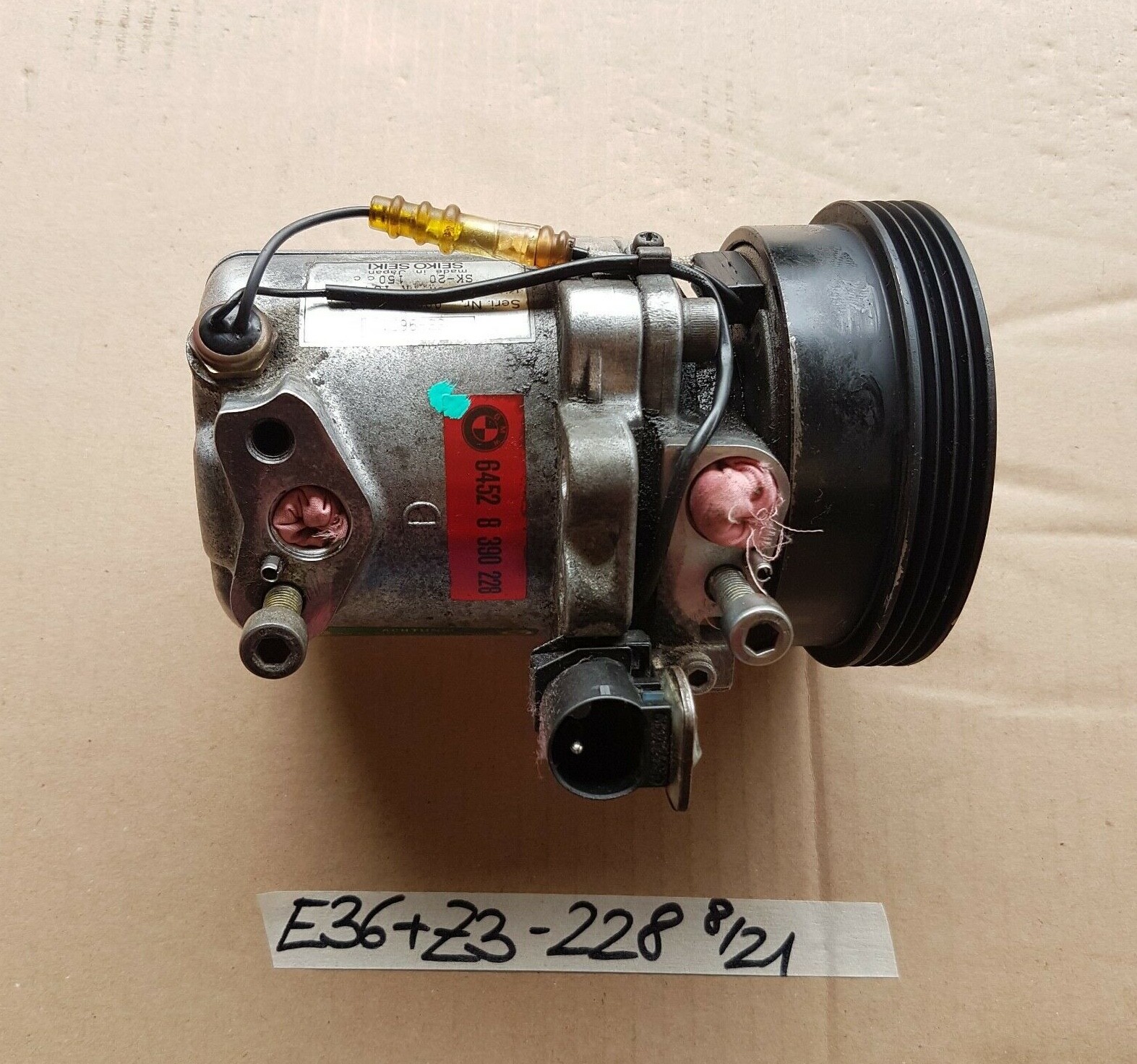 BMW E36 +  Z3 Klimakompressor 8390228 Kompressor Klimaanlage 