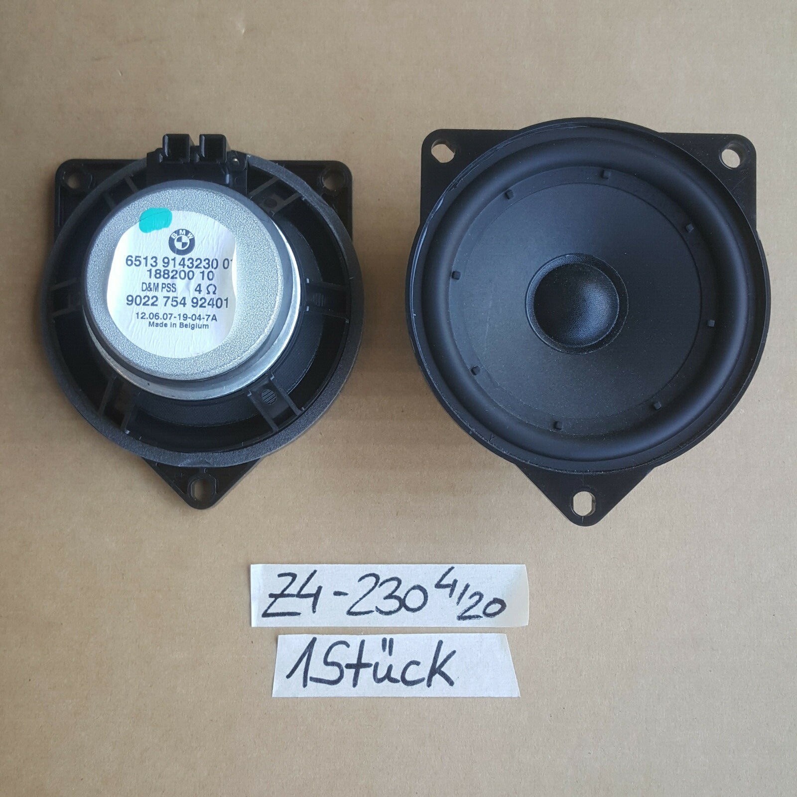 BMW Z4 E85 E86 Mittelton Lautsprecher Box 9143230