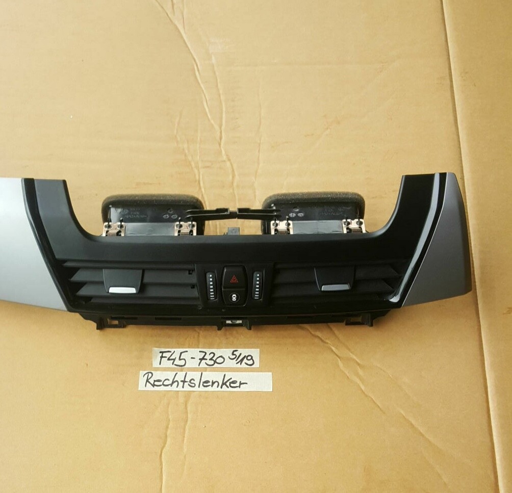 BMW 2er F45 F46 Armaturenbrett Lüftung Frischluftgrill Mitte Gitter 9287289