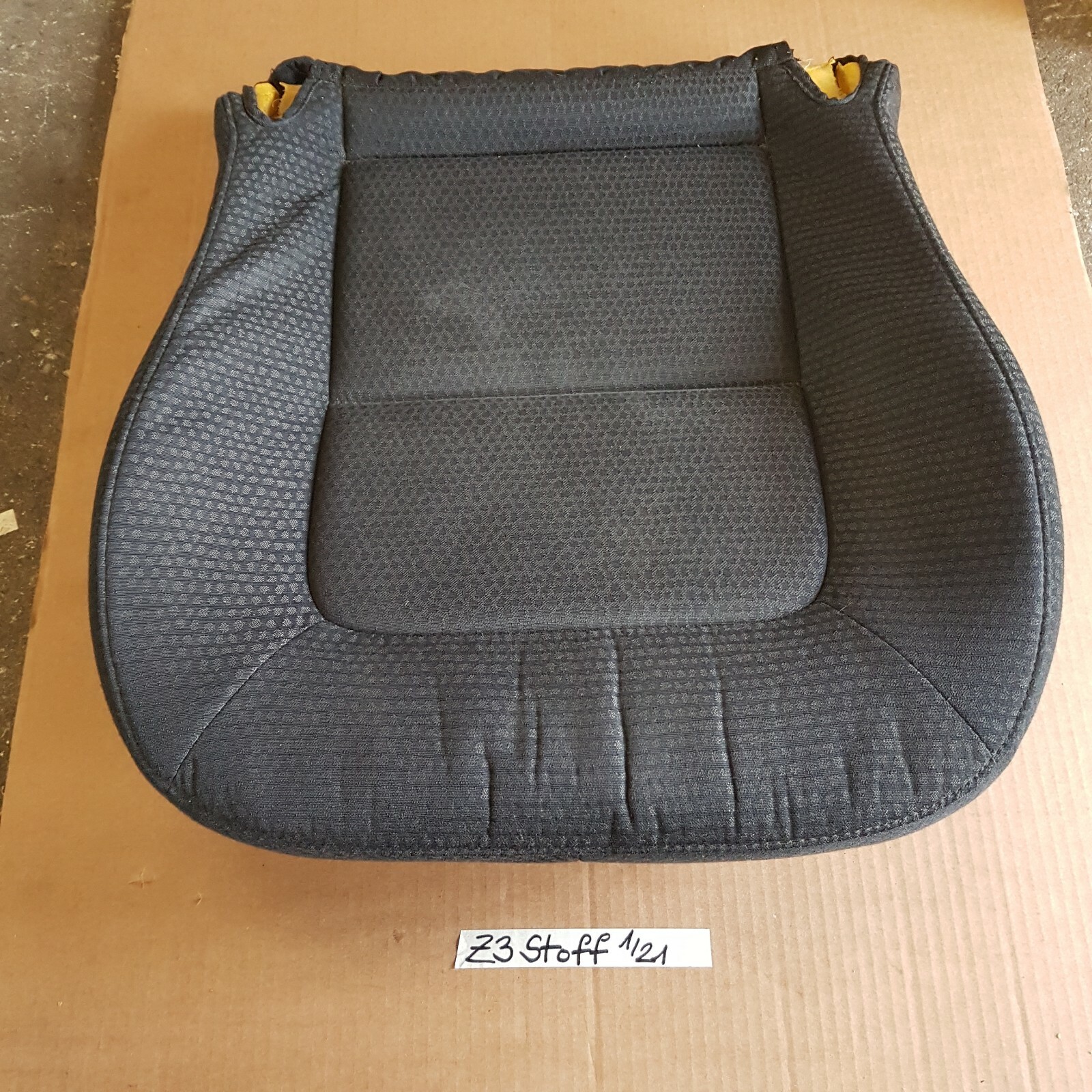 BMW Z3 Roadster Fahrer Stoff Sitz Unterteil schwarz Sitzfläche Kissen Abholung