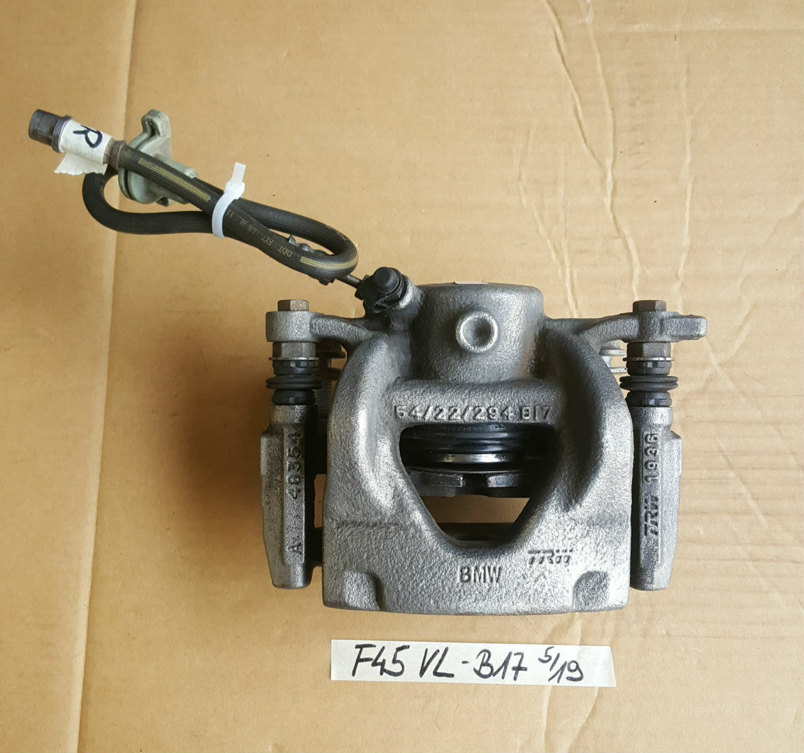  BMW 2er F45 F46 Active Tourer Bremssattel 54/22/294 VORNE LINKS 6860265  B17