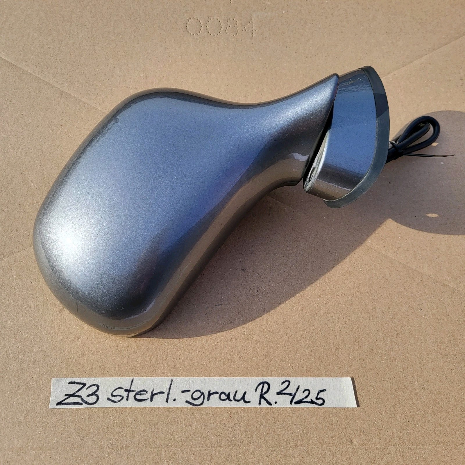 BMW Z3 Roadster Coupe Seiten Außen Spiegel RECHTS sterling Grau Metallic RHD